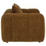 Lazaro Bronze 3-Piece Channel-Tufted Fabric Sofa Set from Coaster - Luna Furniture