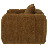 Lazaro Bronze Fabric Upholstered Wide Channel Accent Chair from Coaster - Luna Furniture
