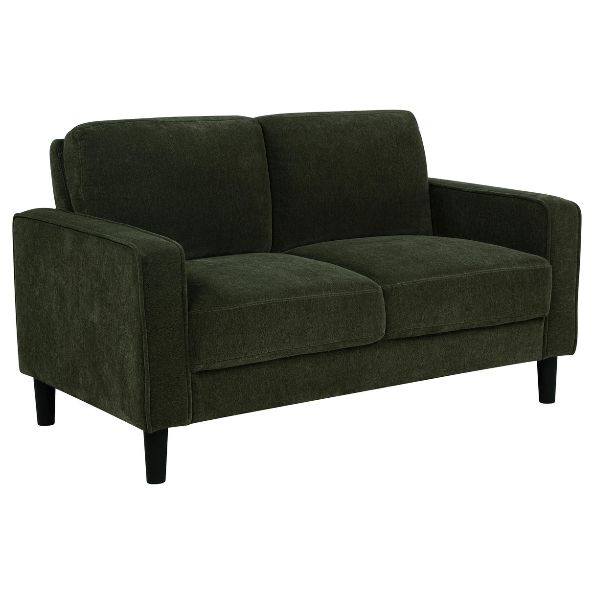 Ruth Matcha Green 3-Piece Fabric Upholstered Track Arm Living Room Set from Coaster - Luna Furniture