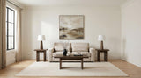 Amador Camel Chenille Upholstered Track Arm Sofa from Coaster - Luna Furniture