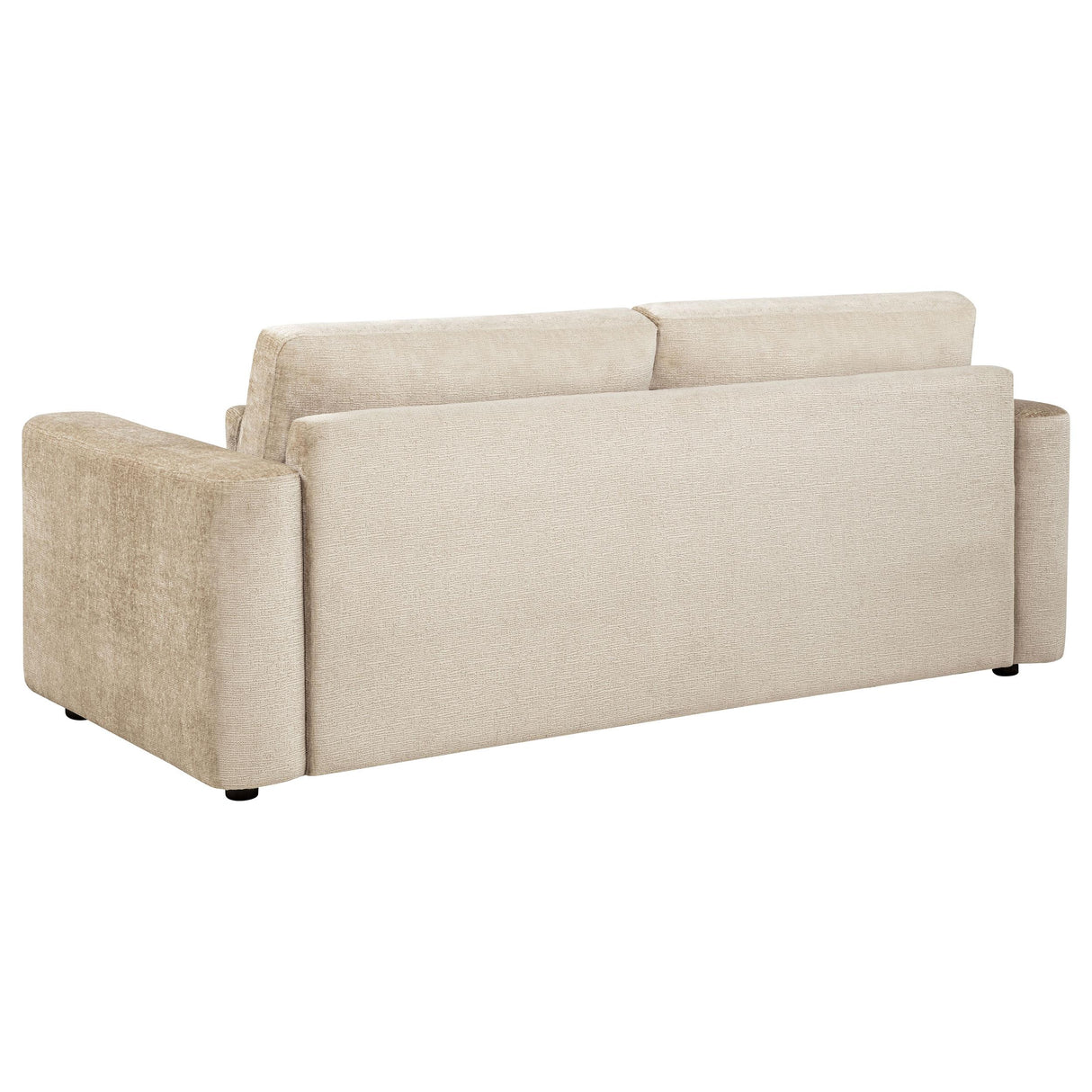 Amador Camel Chenille Upholstered Track Arm Sofa from Coaster - Luna Furniture