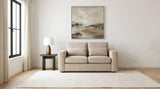 Amador Camel Chenille Upholstered Track Arm Loveseat from Coaster - Luna Furniture
