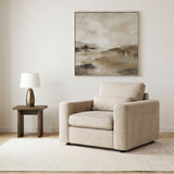 Amador Camel Chenille Upholstered Track Arm Accent Chair from Coaster - Luna Furniture