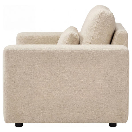 Amador Camel Chenille Upholstered Track Arm Accent Chair from Coaster - Luna Furniture