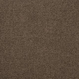 Casarin Brown Fabric Channel-Back Accent Chair