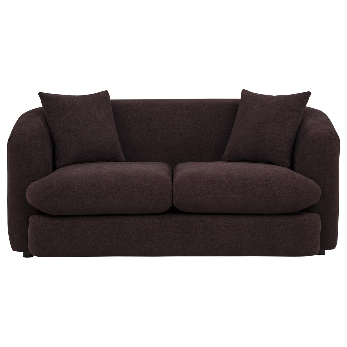 Delroy Aubergine Transitional Living Room Set
