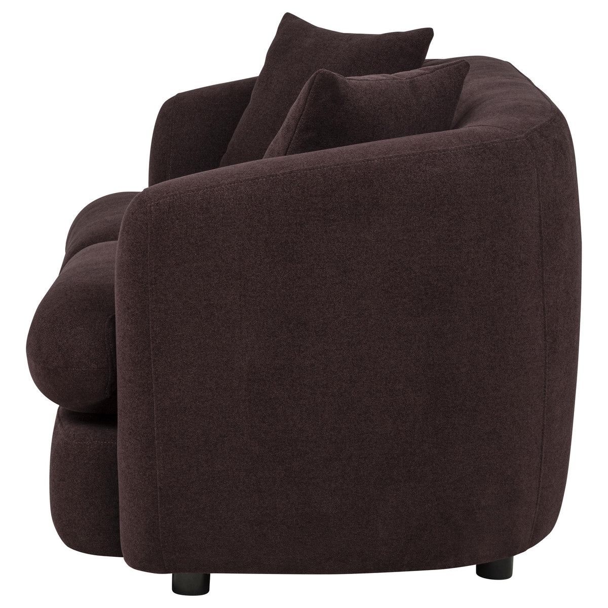 Delroy Aubergine Transitional Living Room Set