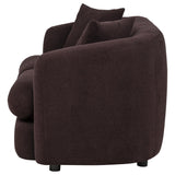 Delroy Aubergine Transitional Living Room Set