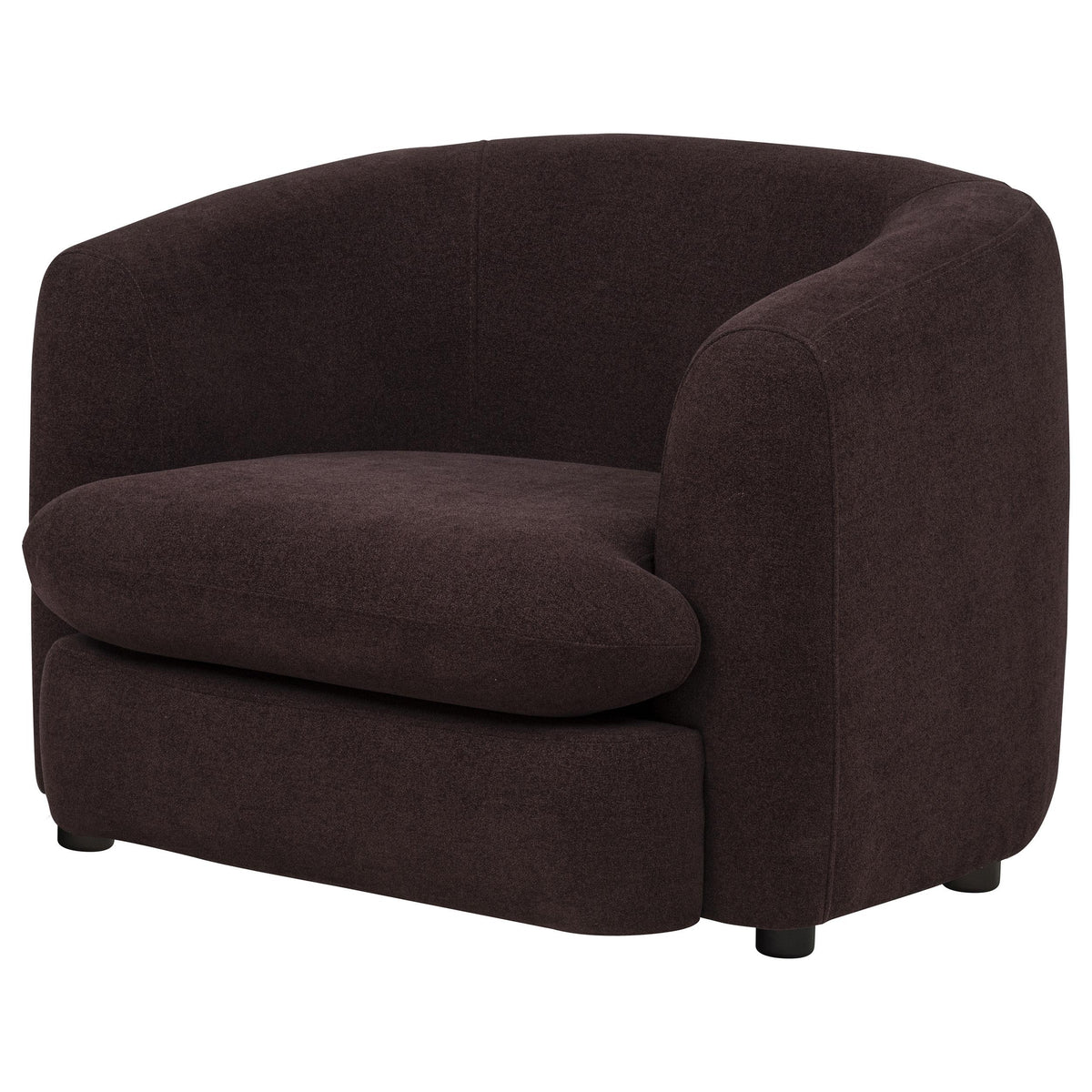 Delroy Aubergine Transitional Living Room Set