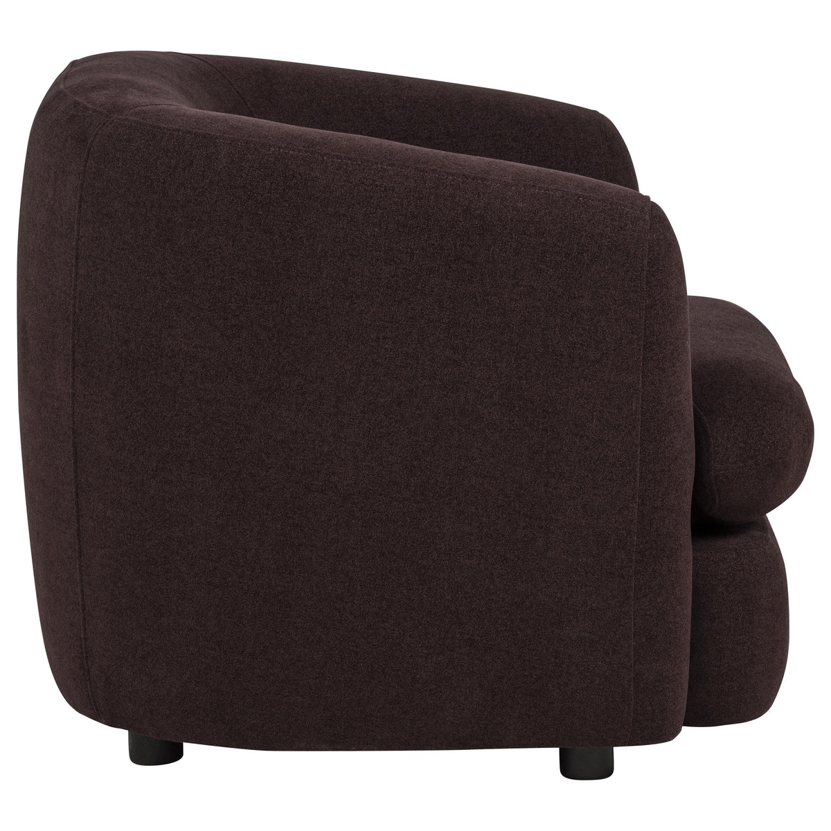 Delroy Aubergine Transitional Living Room Set