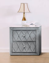Annabelle Gray Nightstand from Crown Mark - Luna Furniture