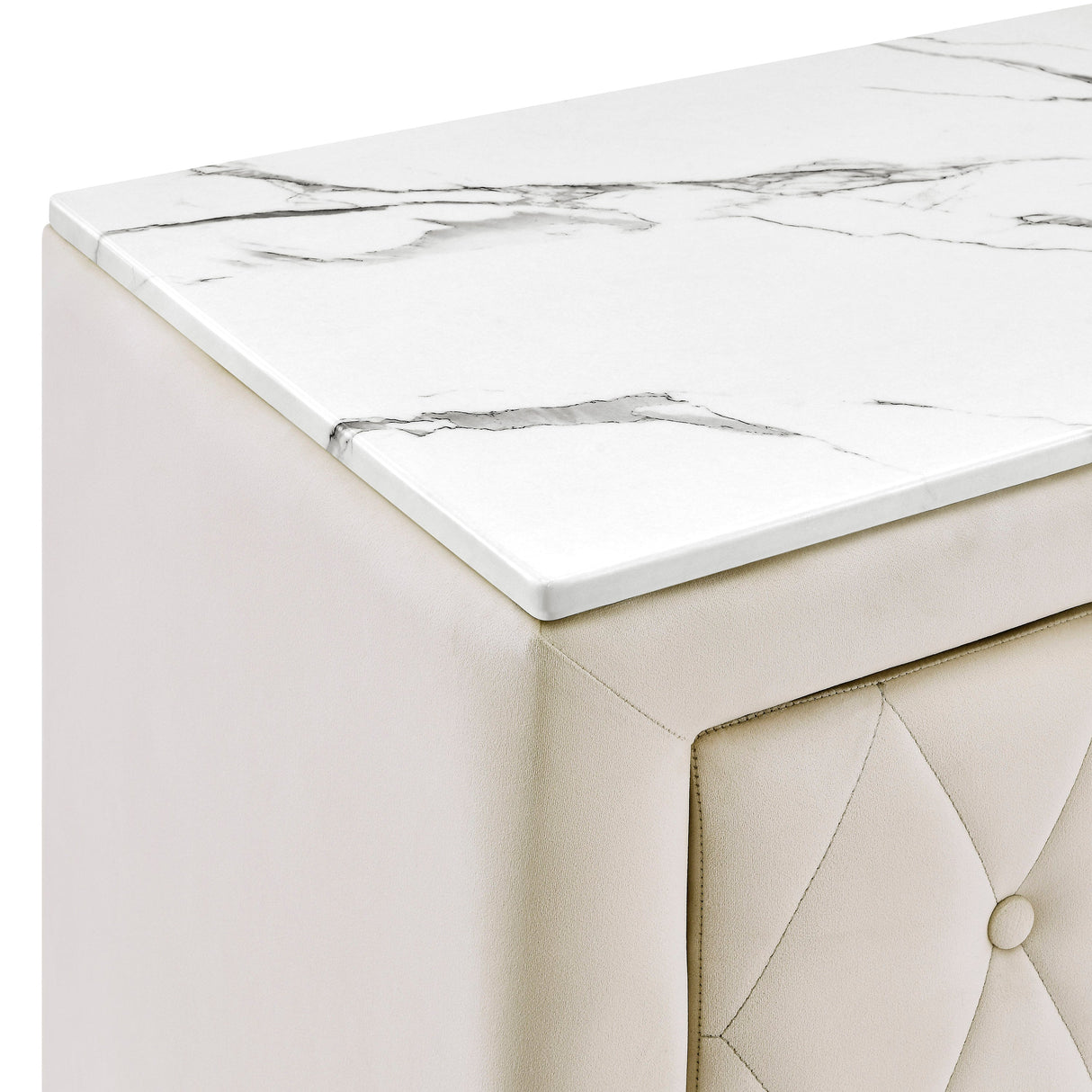 Annabelle Ivory Nightstand from Crown Mark - Luna Furniture