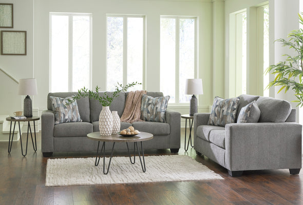 Deltona Graphite Living Room Set