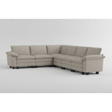 Dublin Taupe Loveseat from Homelegance - Luna Furniture