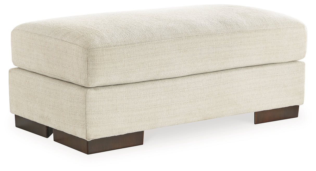 Maggie Birch Ottoman from Ashley Furniture - Luna Furniture
