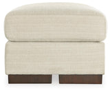 Maggie Birch Ottoman from Ashley Furniture - Luna Furniture