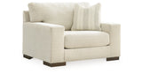 Maggie Birch Oversized Chair and Ottoman from Ashley Furniture - Luna Furniture