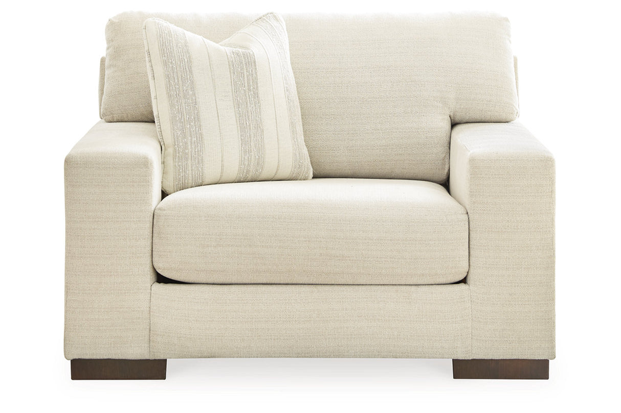 Maggie Birch Sofa, Chair and Ottoman from Ashley - Luna Furniture