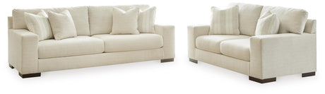 Maggie Sofa and Loveseat in Birch from Ashley Furniture - Luna Furniture