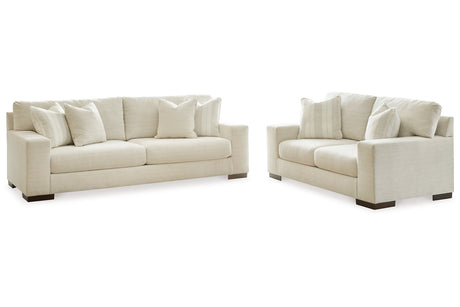 Maggie Birch Sofa, Loveseat, Chair and Ottoman from Ashley Furniture - Luna Furniture