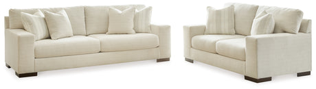 Maggie Birch Sofa, Loveseat, Chair and Ottoman from Ashley Furniture - Luna Furniture