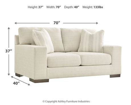 Maggie Birch Sofa, Loveseat and Ottoman from Ashley Furniture - Luna Furniture
