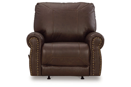 Colleton Dark Brown Sofa and Recliner from Ashley - Luna Furniture