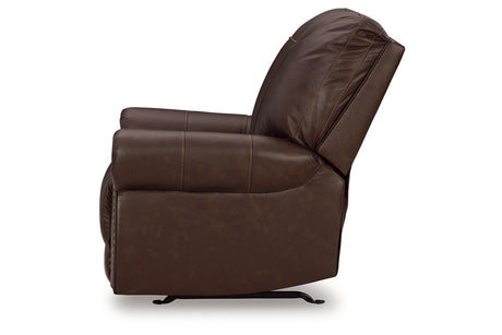 Colleton Dark Brown Sofa and Recliner from Ashley - Luna Furniture