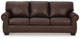 Colleton Dark Brown Sofa and Recliner from Ashley - Luna Furniture