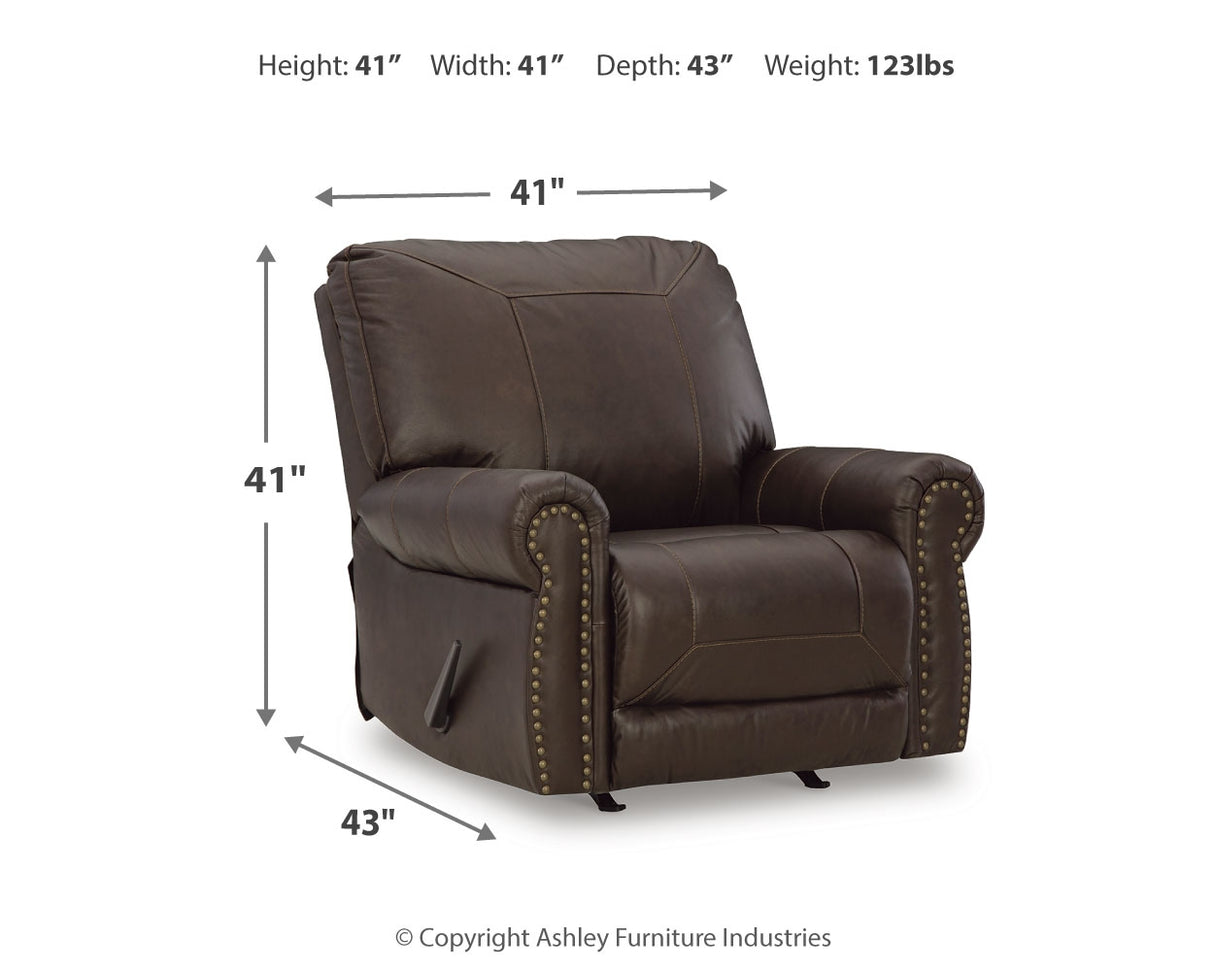 Colleton Dark Brown Sofa, Loveseat and Recliner from Ashley Furniture - Luna Furniture