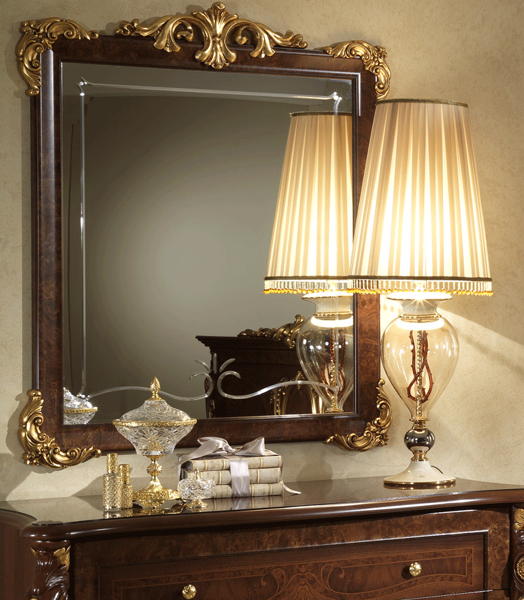 Donatello Mirror For 4-Drawer Dresser from ESF Furniture - Luna Furniture