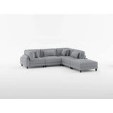 Robstown Gray Ottoman from Homelegance - Luna Furniture