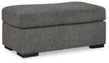 Gardiner Pewter Oversized Chair and Ottoman from Ashley Furniture - Luna Furniture