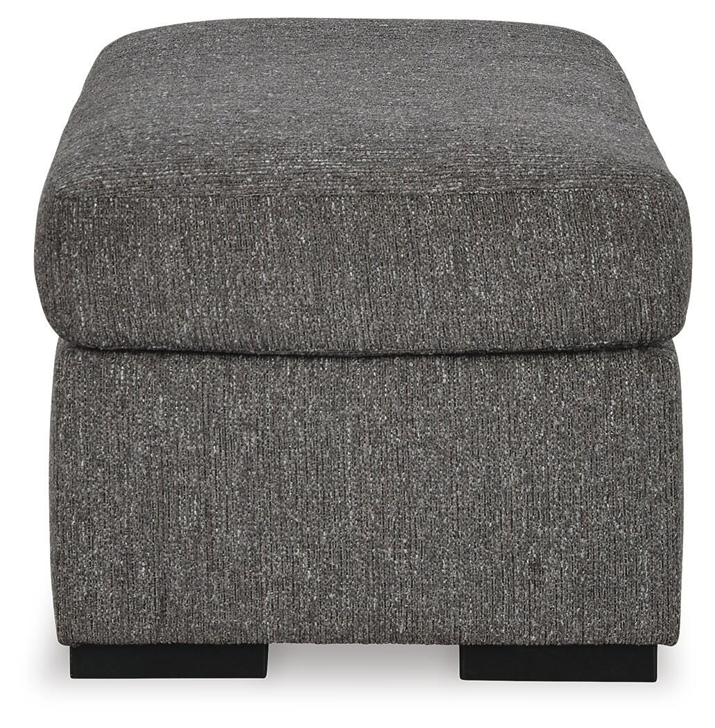 Gardiner Pewter Sofa Chaise and Ottoman from Ashley Furniture - Luna Furniture