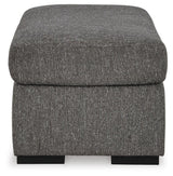 Gardiner Pewter Sofa Chaise and Ottoman from Ashley Furniture - Luna Furniture