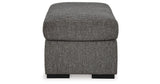 Gardiner Pewter Ottoman from Ashley Furniture - Luna Furniture