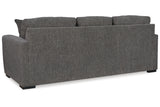 Gardiner Pewter Sofa Chaise and Ottoman from Ashley - Luna Furniture
