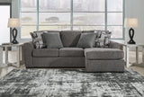 Gardiner Pewter Reversible Sofa Chaise from Ashley Furniture - Luna Furniture