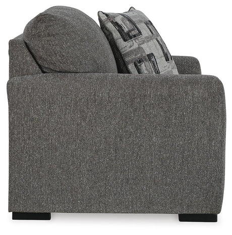 Gardiner Pewter Oversized Chair and Ottoman from Ashley Furniture - Luna Furniture