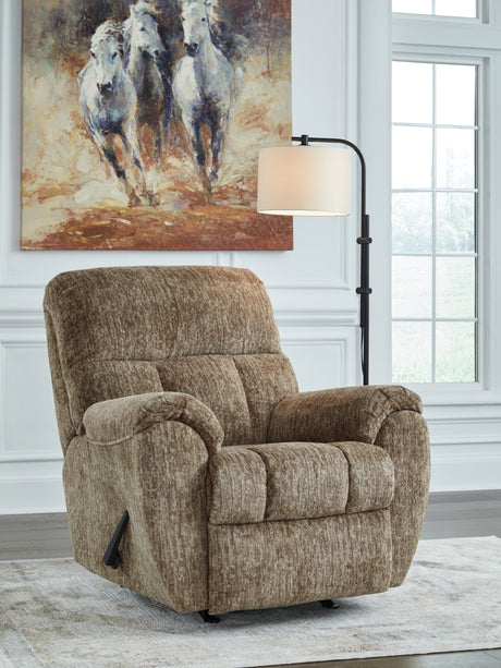 Stayfish Taupe Recliner from Ashley - Luna Furniture