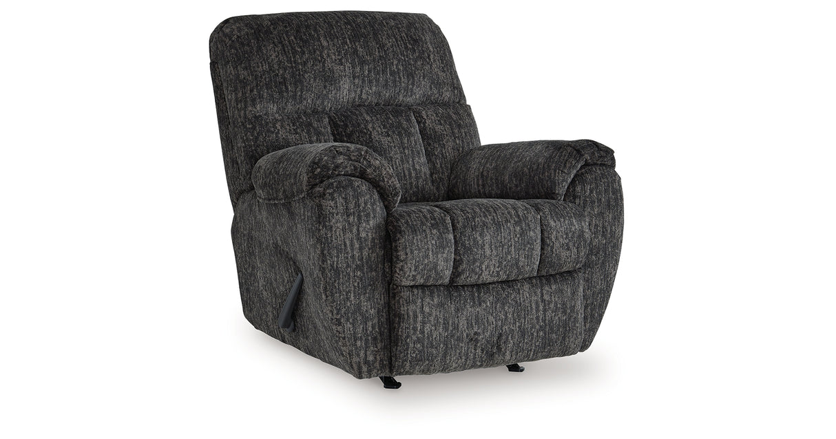 Stayfish Gunmetal Recliner from Ashley Furniture - Luna Furniture