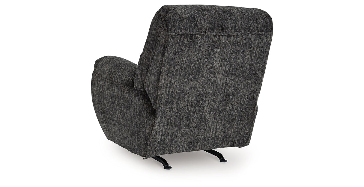 Stayfish Gunmetal Recliner from Ashley Furniture - Luna Furniture