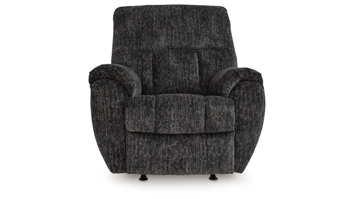 Stayfish Gunmetal Recliner from Ashley Furniture - Luna Furniture