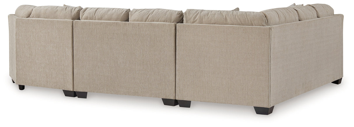 Brogan Bay Cork 3-Piece RAF Cuddler Sectional from Ashley - Luna Furniture