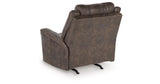 Lixtowel Walnut Recliner from Ashley - Luna Furniture