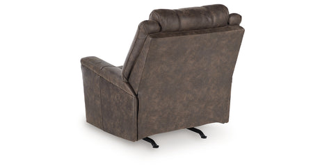Lixtowel Walnut Recliner from Ashley - Luna Furniture