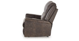 Lixtowel Walnut Recliner from Ashley - Luna Furniture