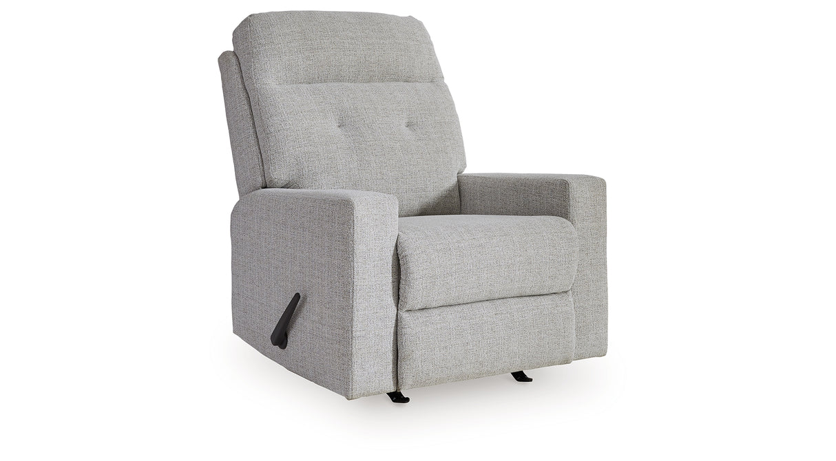 Skillins Stone Recliner from Ashley - Luna Furniture