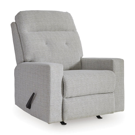 Skillins Stone Recliner from Ashley - Luna Furniture