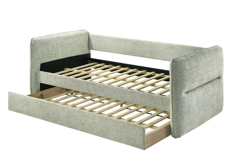 Philipa Light Green Daybed with Trundle from Crown Mark - Luna Furniture